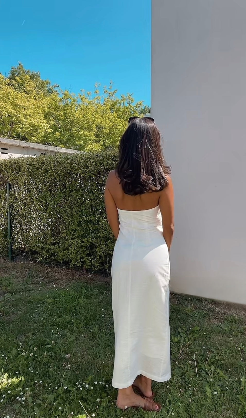 Robe longue blanche - Divine Épure