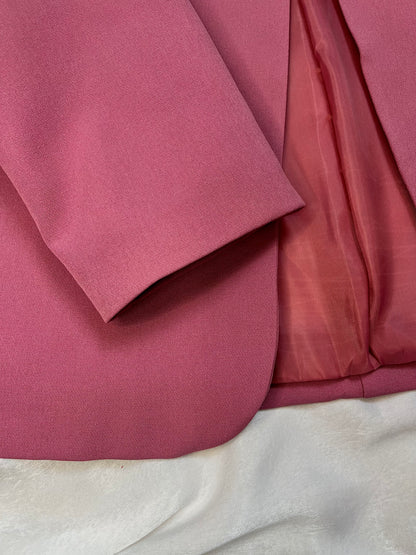Veste Blazer Elégant Vieux Rose