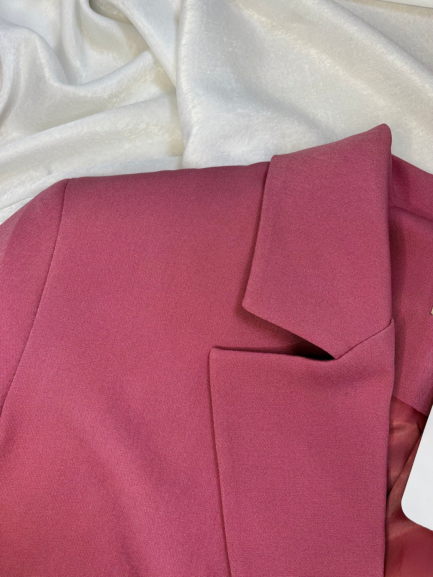Veste Blazer Elégant Vieux Rose