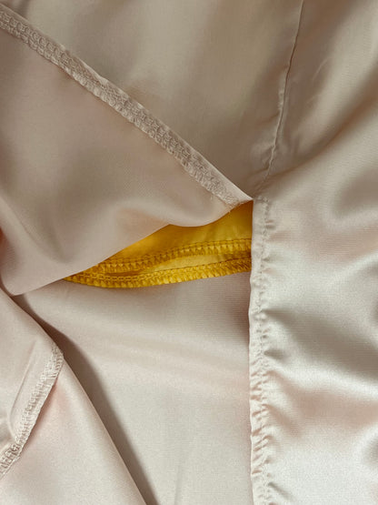 Robe longue satinée champagne - Golden Hour