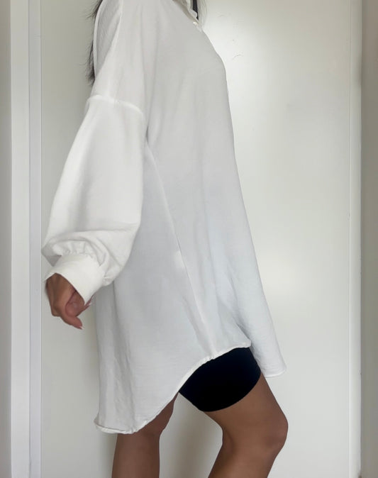 Chemise Blanche Oversize