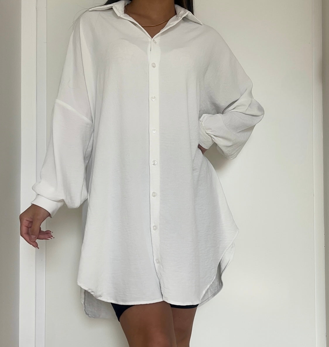 Chemise Blanche Oversize