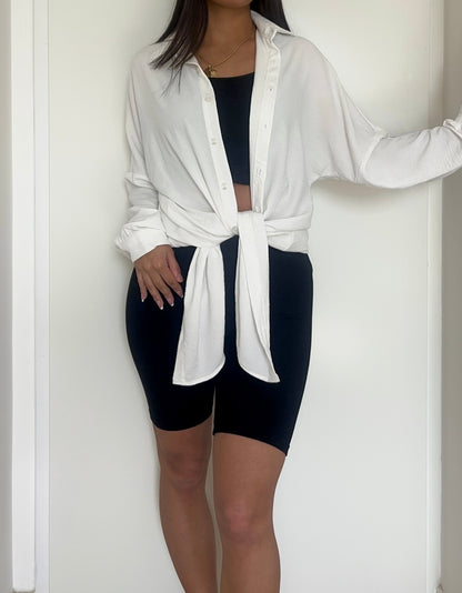 Chemise Blanche Oversize